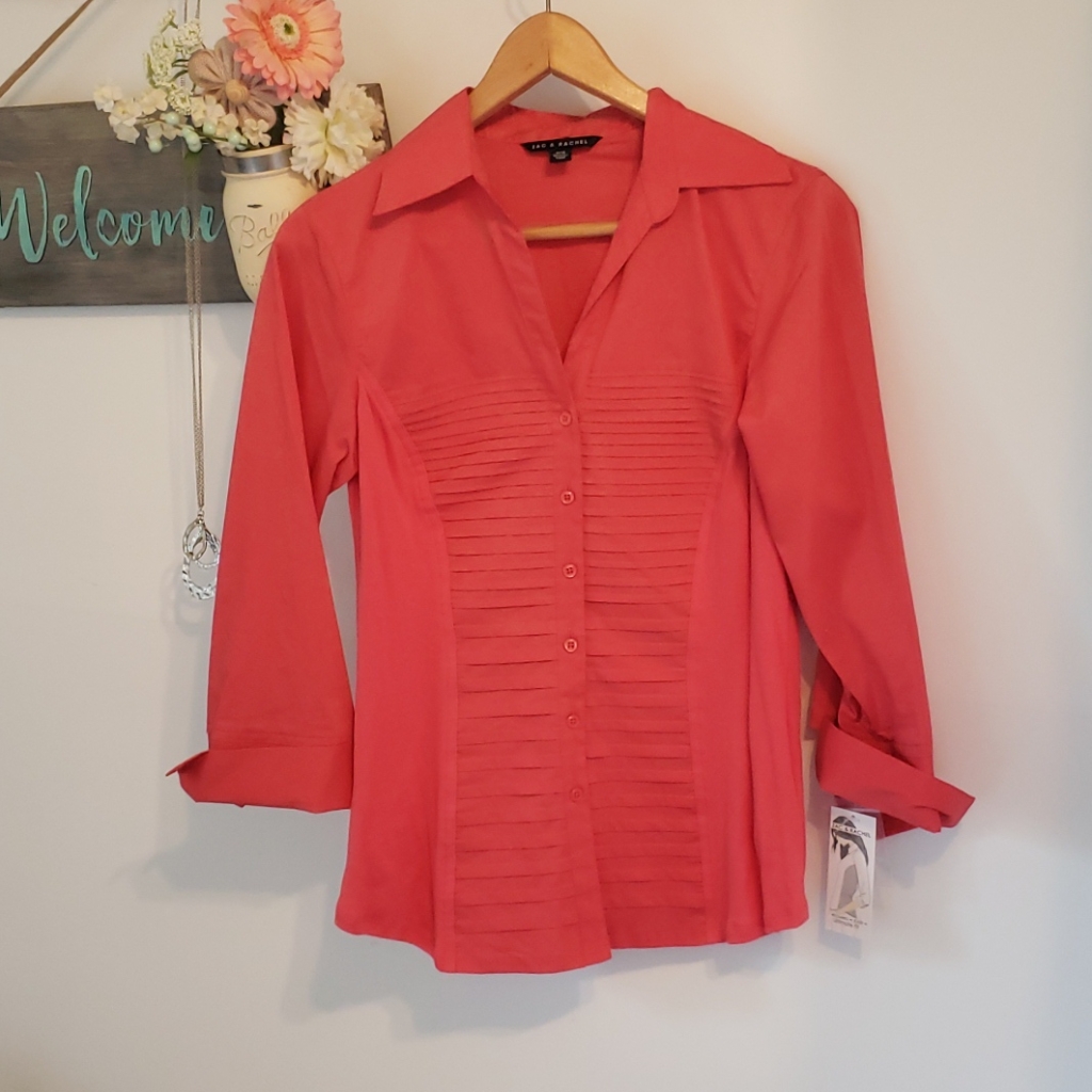 Zac And Rachel Dress Shirt. Nwt